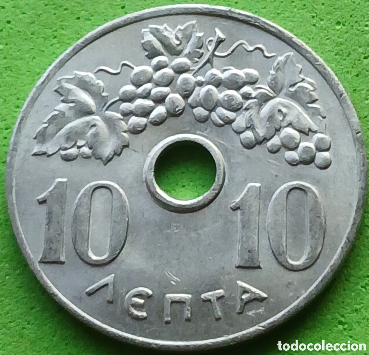 Monedas antiguas de Europa: Grecia 10 lepta 1966 km#78