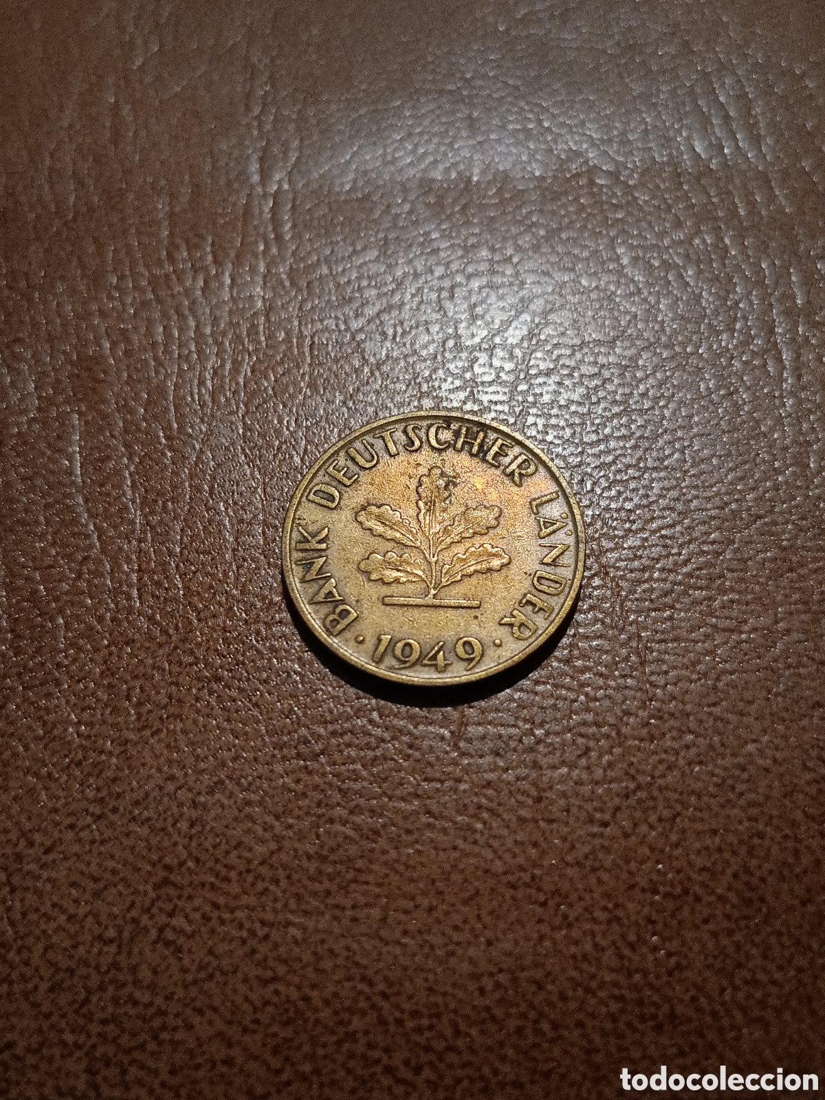 Monedas antiguas de Europa: 10 PFENNIG 1949 G - ALEMANIA