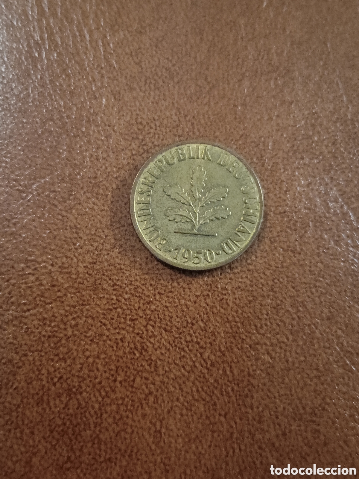 Monedas antiguas de Europa: 10 PFENNIG 1950 J - ALEMANIA