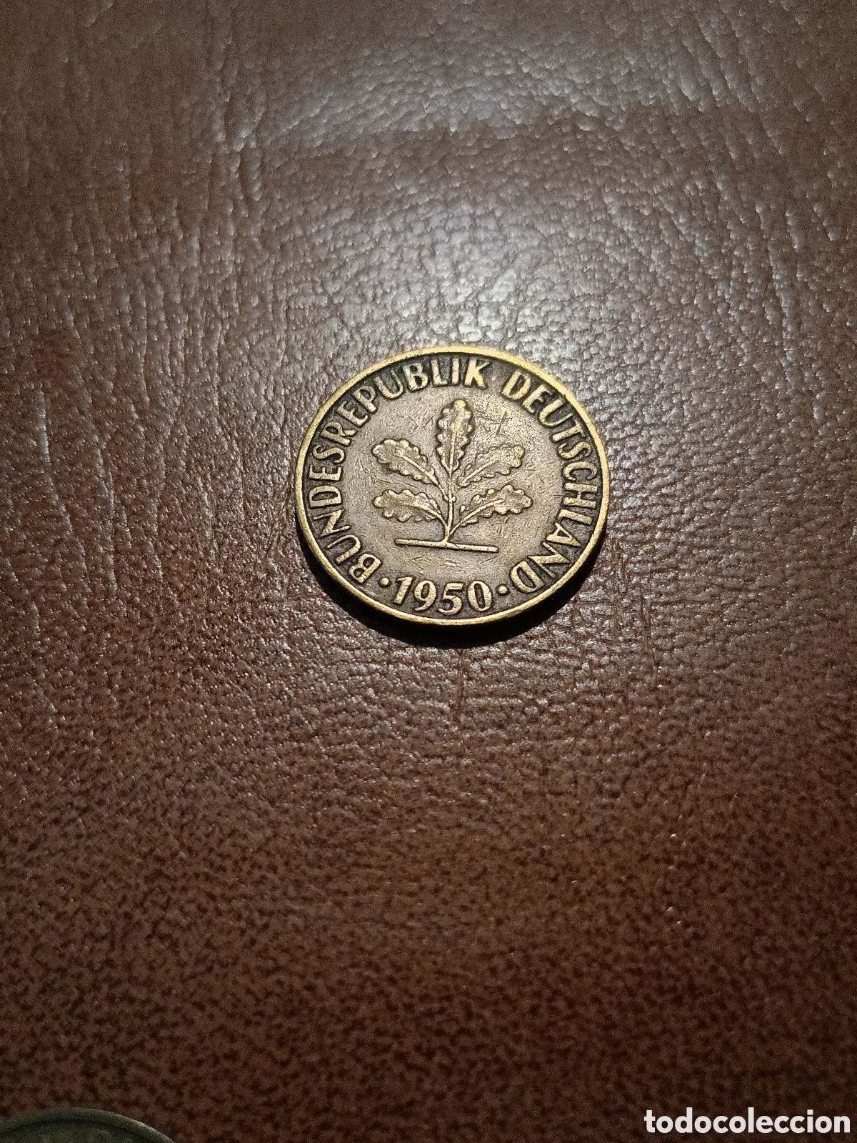 Monedas antiguas de Europa: 10 PFENNIG 1950 F - ALEMANIA
