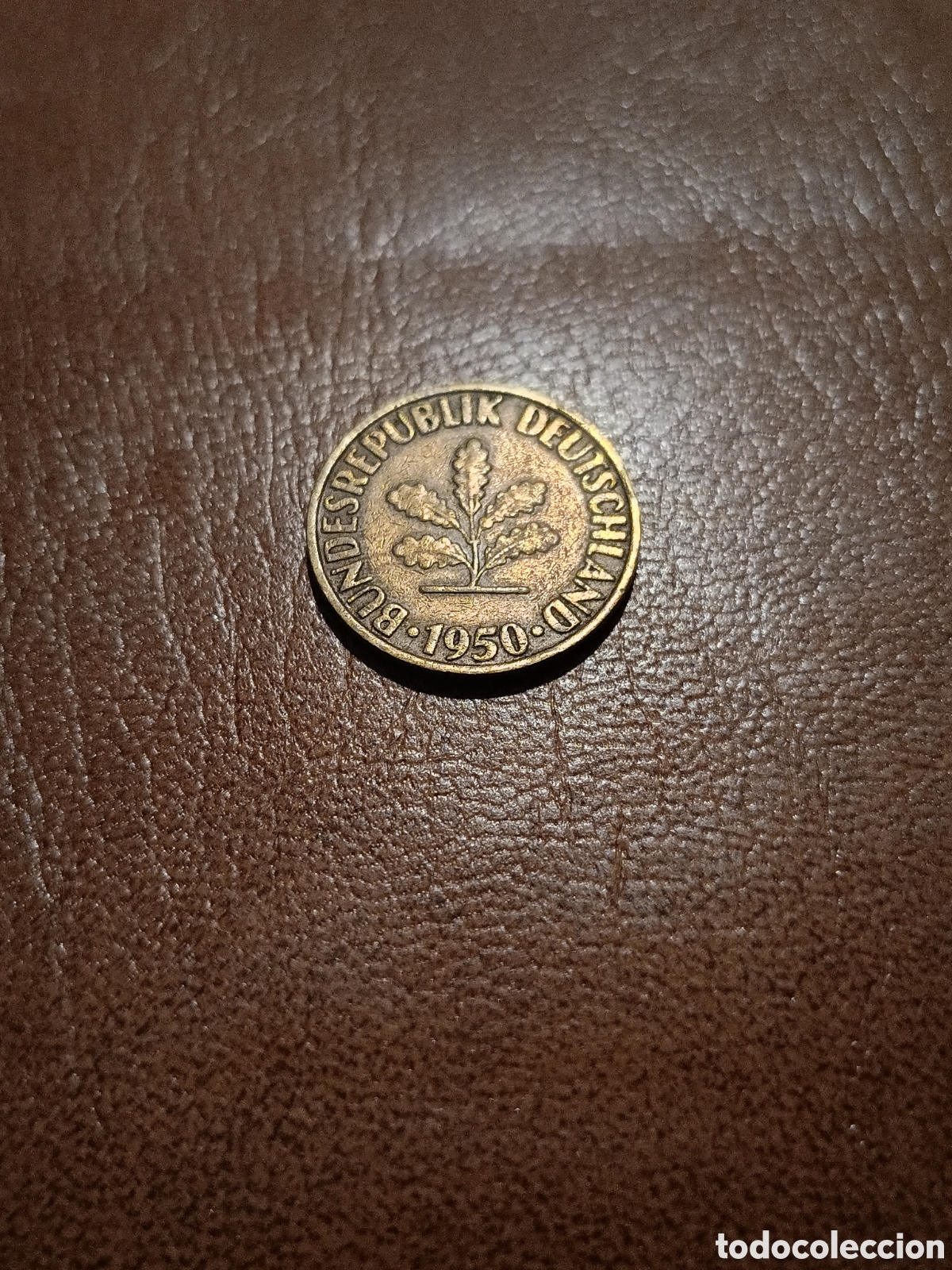 Monedas antiguas de Europa: 10 PFENNIG 1950 D - ALEMANIA