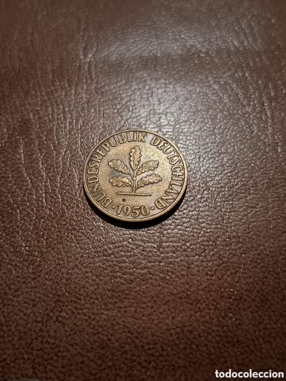 Monedas antiguas de Europa: 10 PFENNIG 1950 G - ALEMANIA