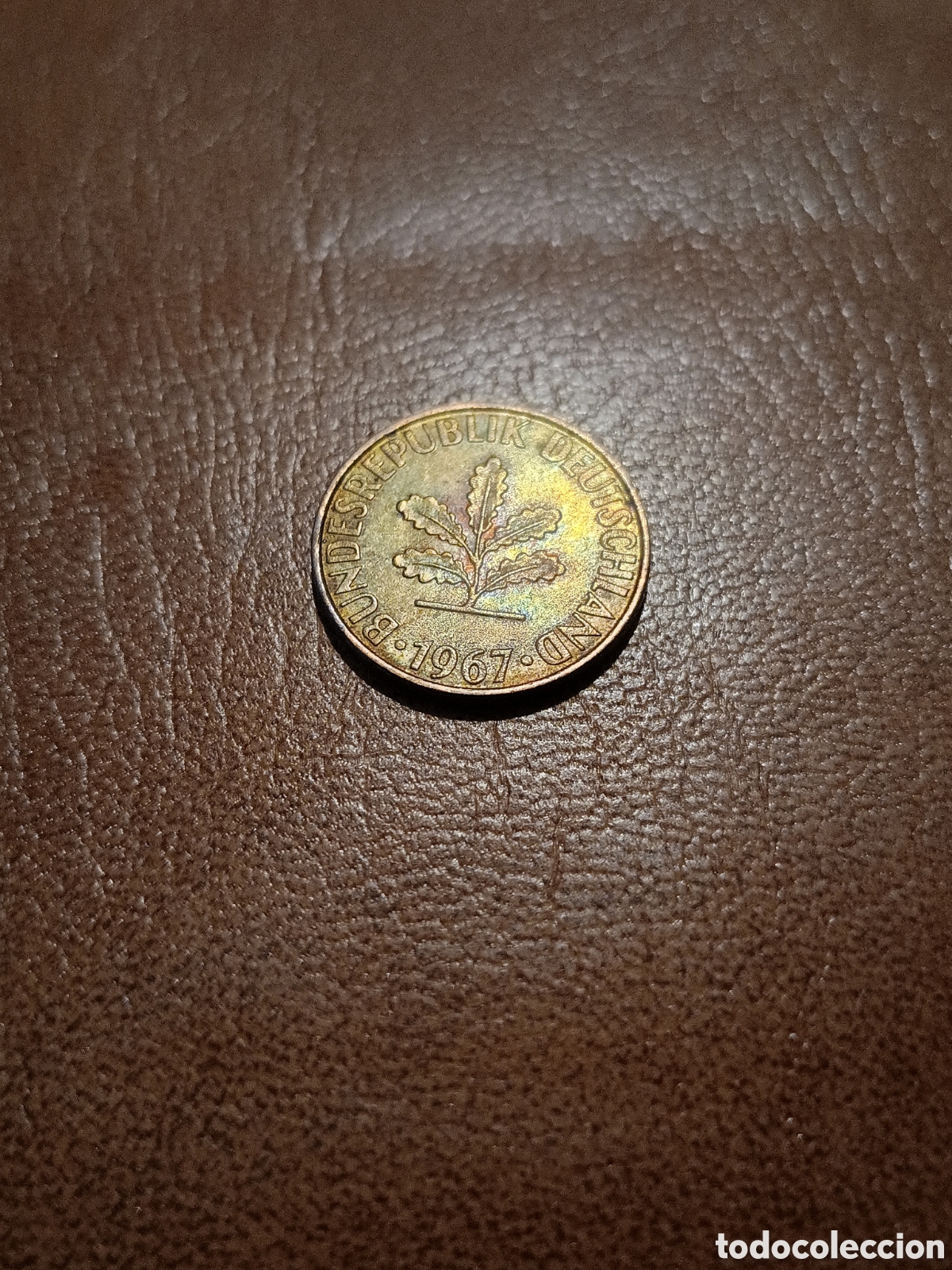 Monedas antiguas de Europa: 10 PFENNIG 1967 F - ALEMANIA