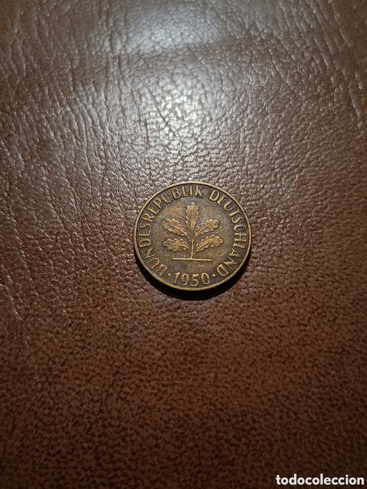 Monedas antiguas de Europa: 5 PFENNIG 1950 G - ALEMANIA