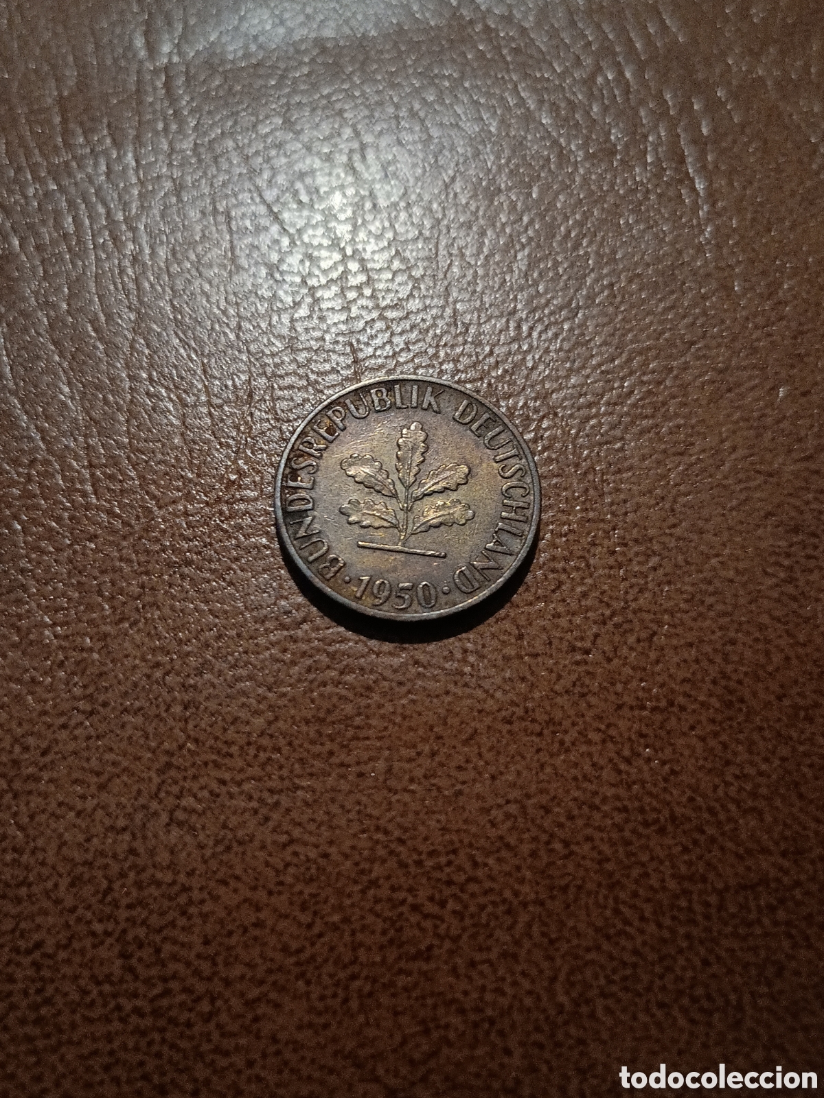 Monedas antiguas de Europa: 5 PFENNIG 1950 D - ALEMANIA