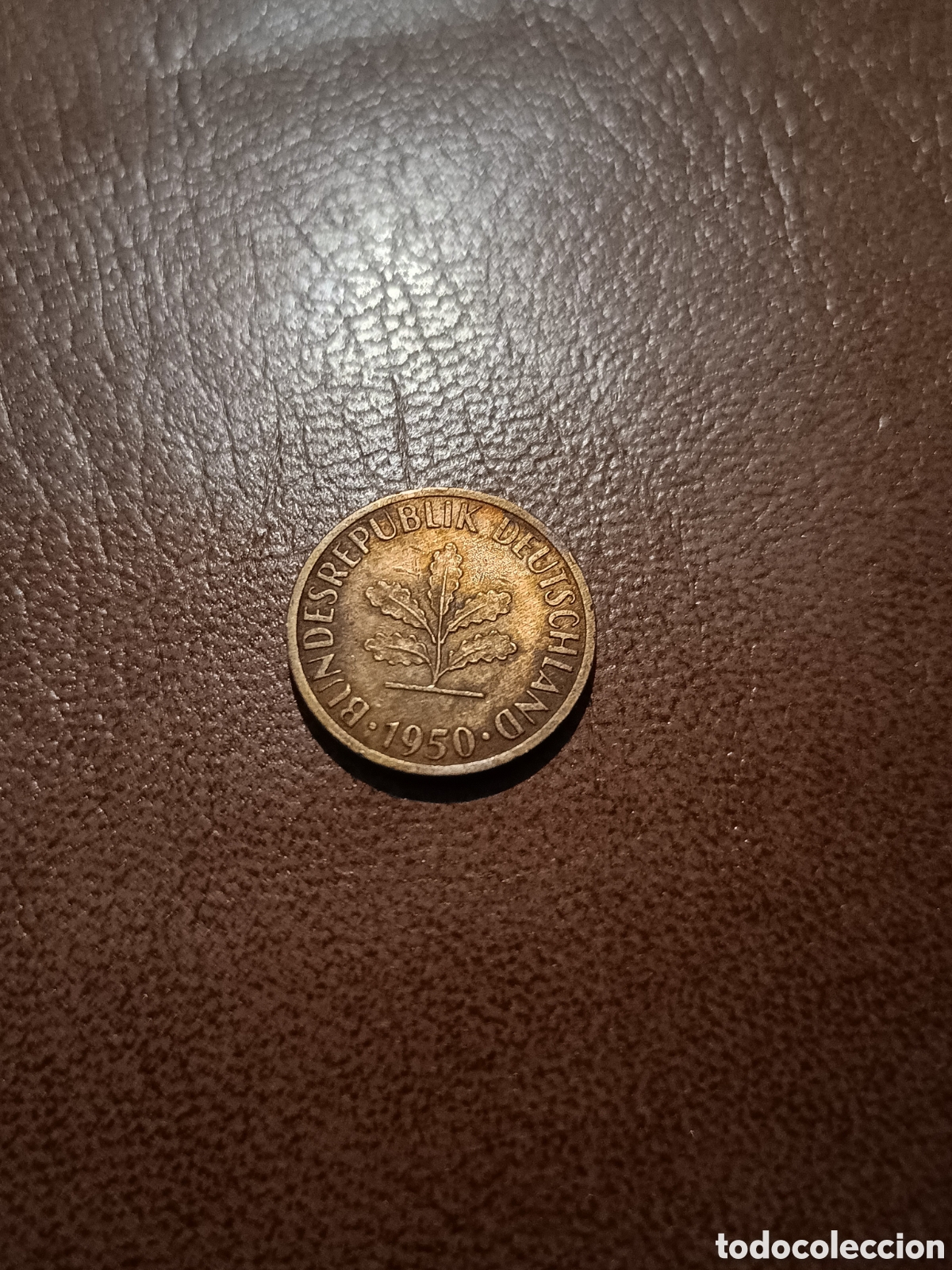 Monedas antiguas de Europa: 5 PFENNIG 1950 J - ALEMANIA