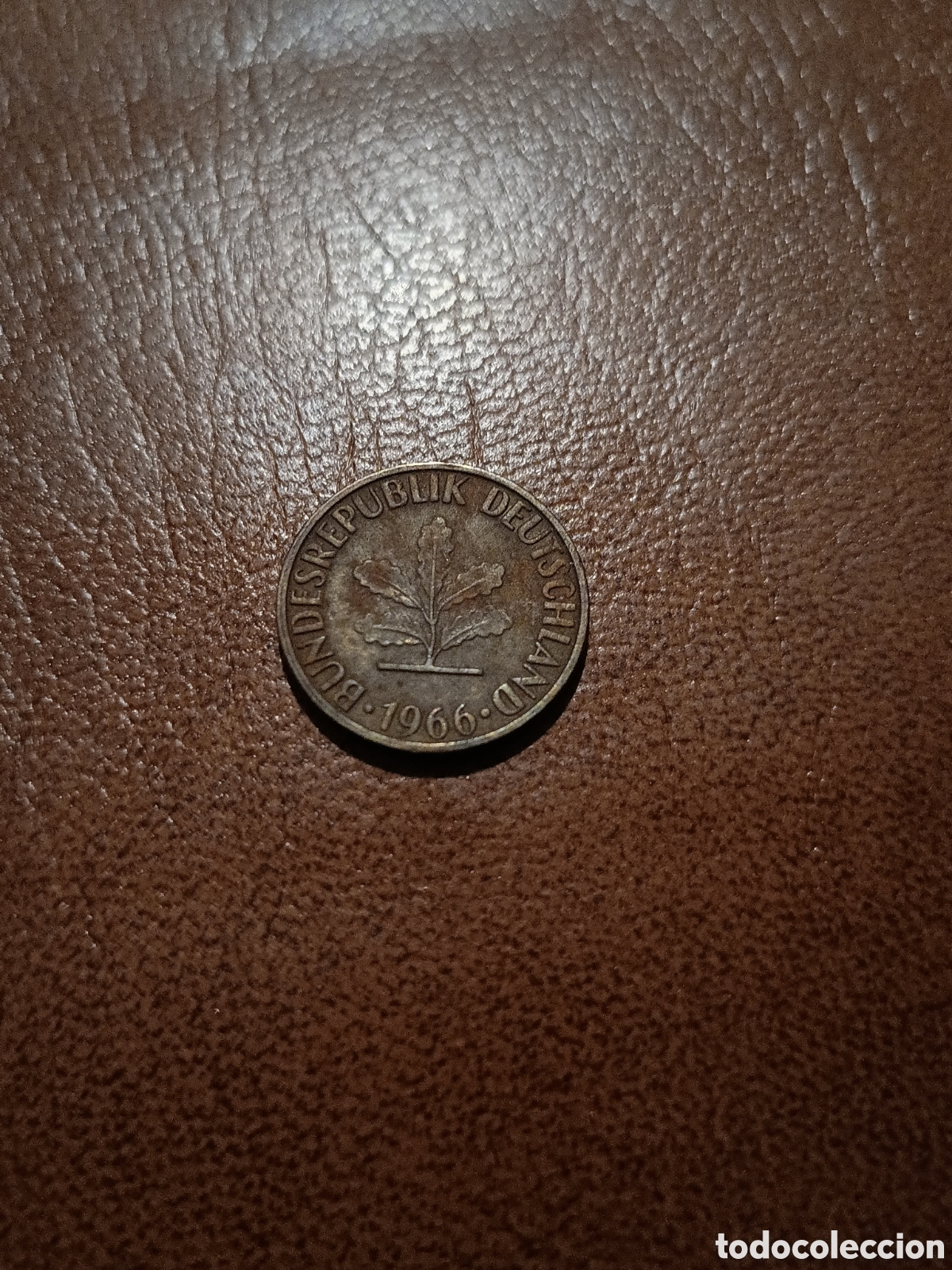 Monedas antiguas de Europa: 5 PFENNIG 1966 F - ALEMANIA