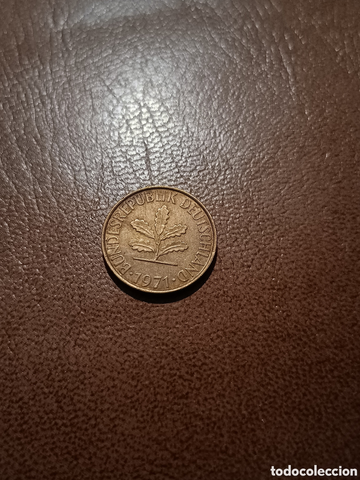 Monedas antiguas de Europa: 5 PFENNIG 1971 G - ALEMANIA