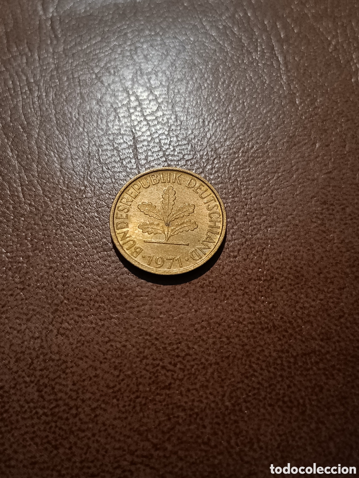 Monedas antiguas de Europa: 5 PFENNIG 1971 F - ALEMANIA