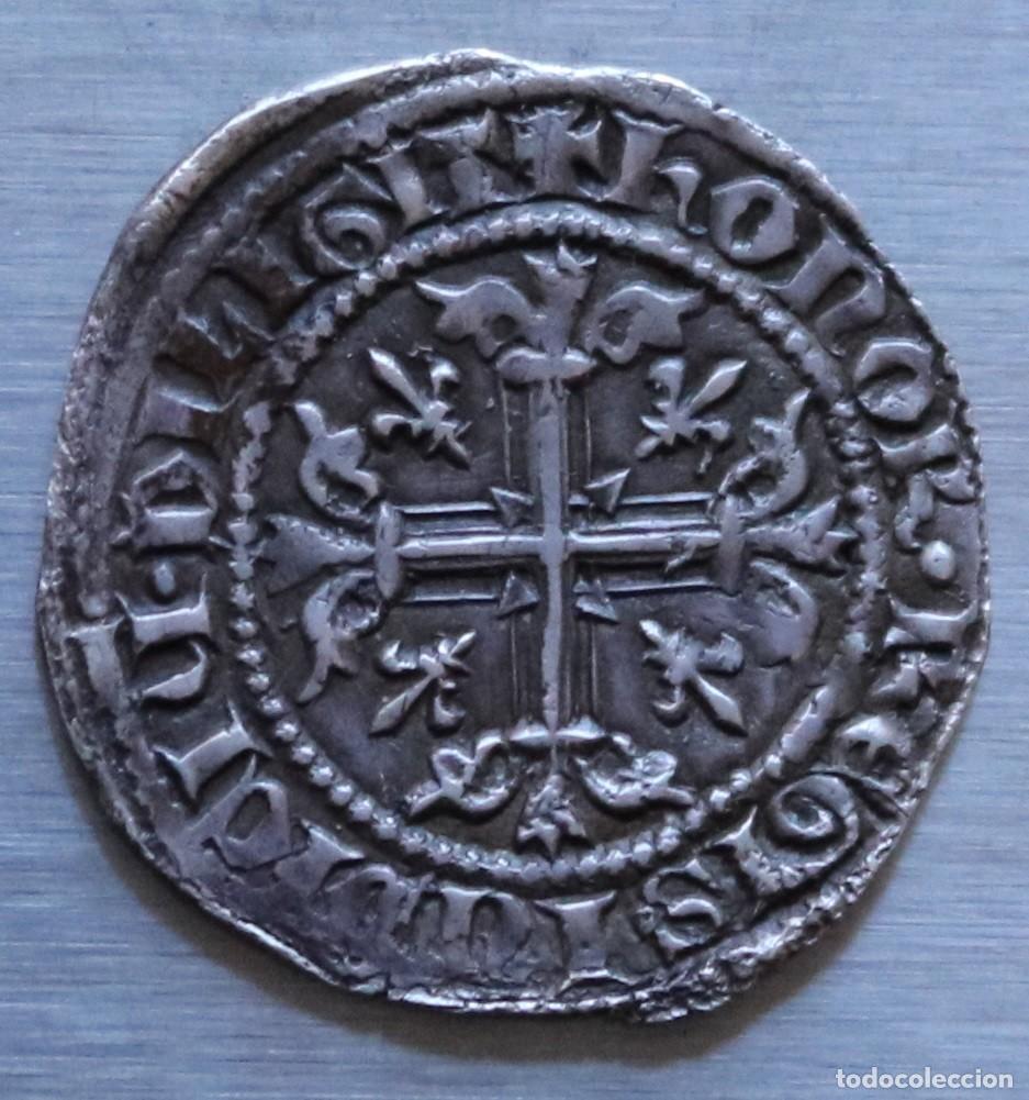 Monedas antiguas de Europa: GIGLIATO 1321-1342 NAPOLES. ROBERTO