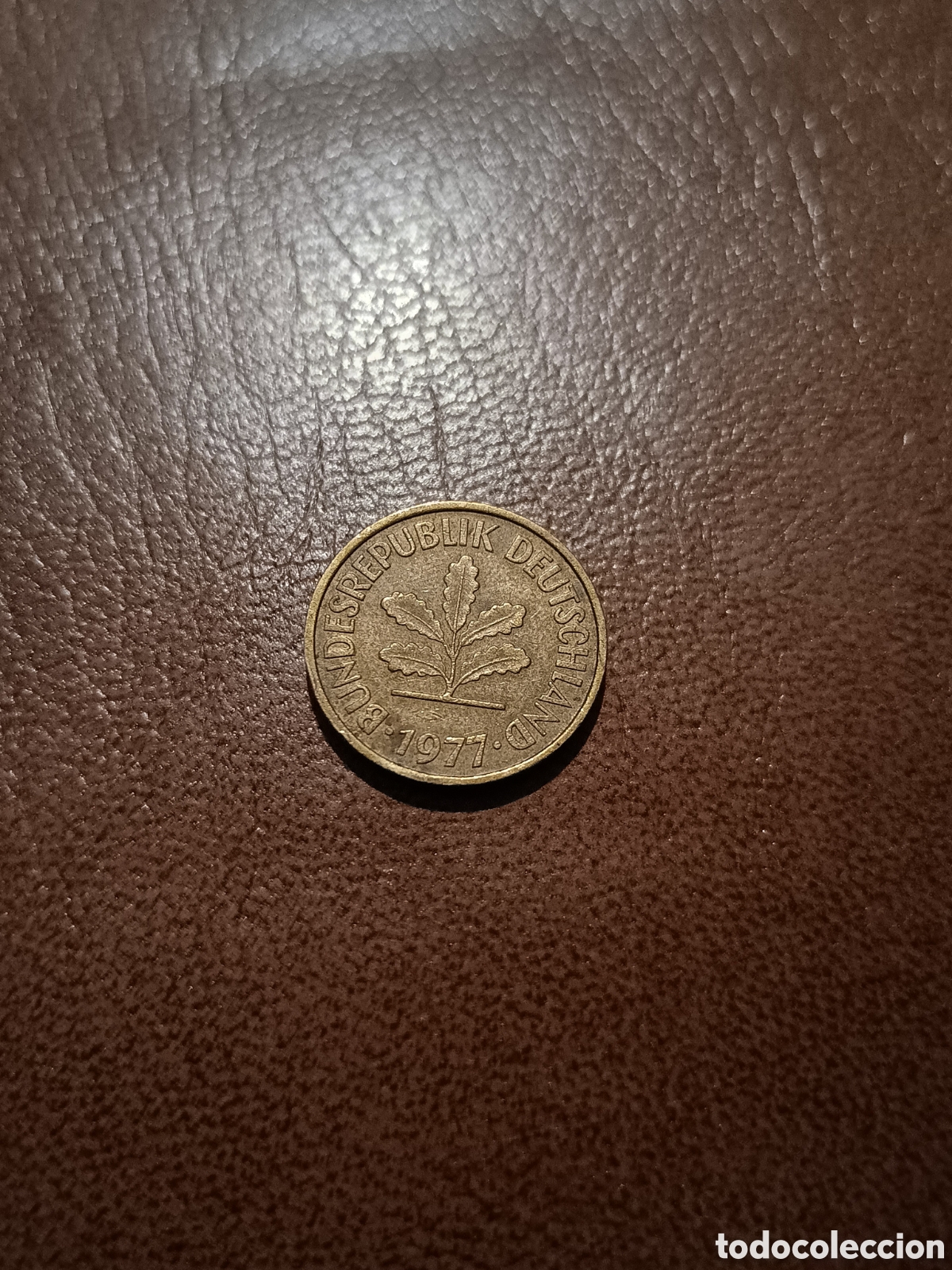 Monedas antiguas de Europa: 5 PFENNIG 1977 G - ALEMANIA