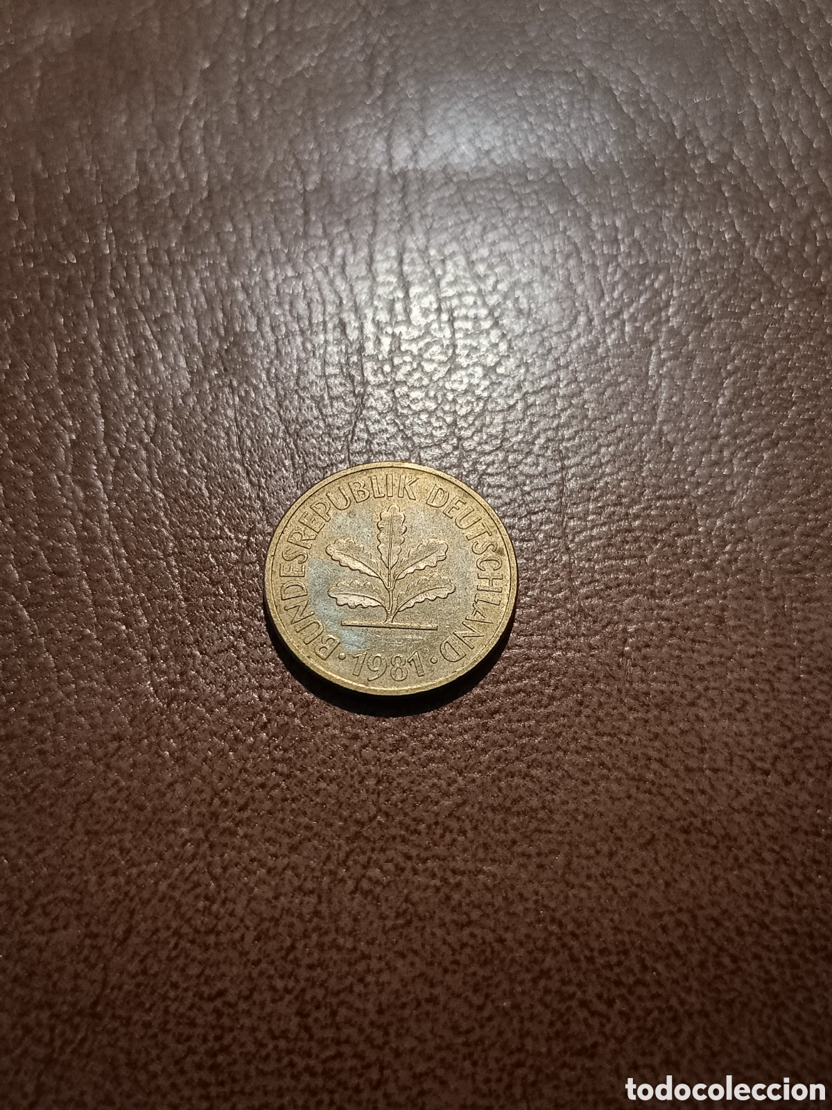 Monedas antiguas de Europa: 5 PFENNIG 1981 J - ALEMANIA