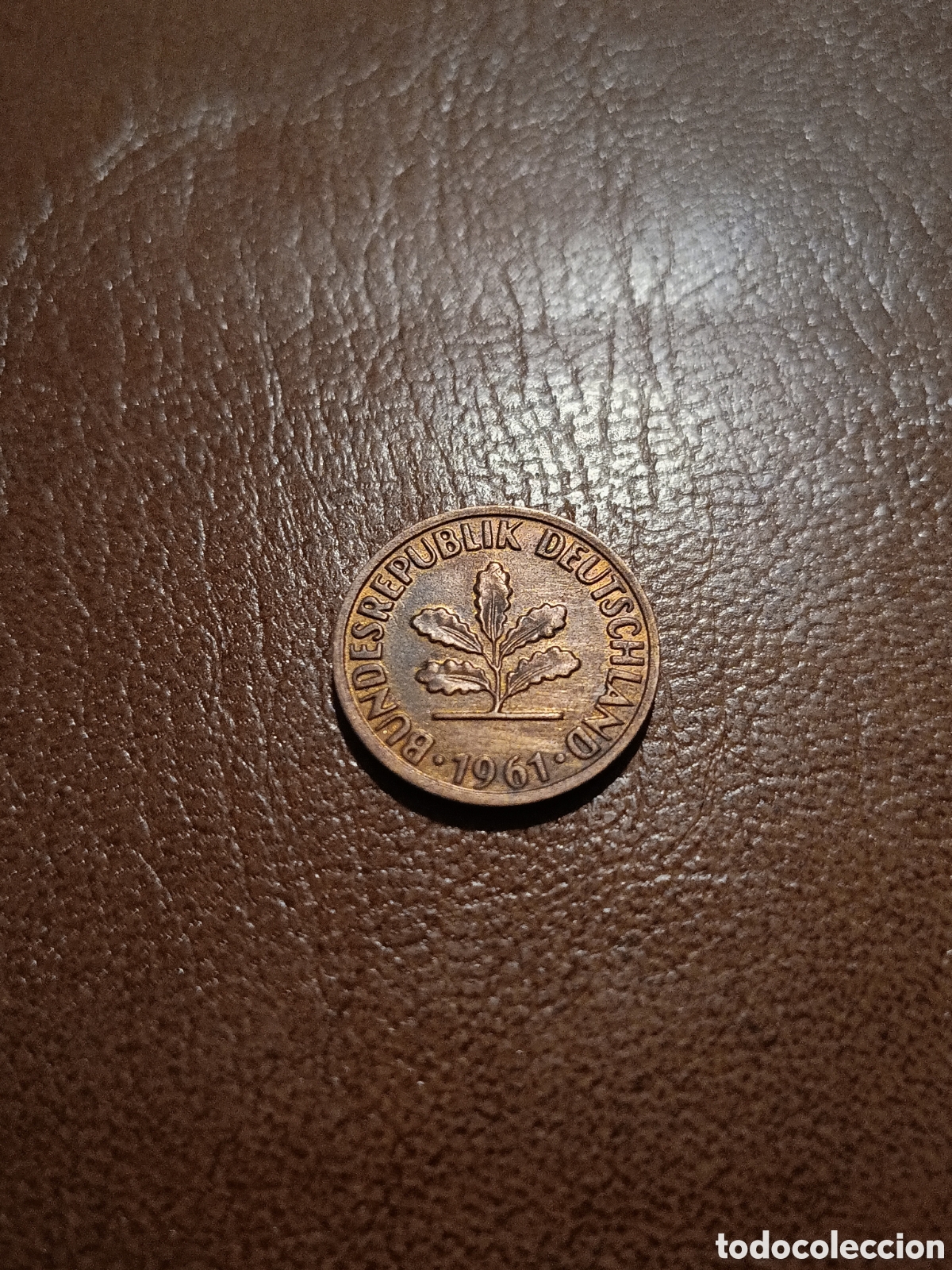 Monedas antiguas de Europa: 2 PFENNIG 1961 F - ALEMANIA