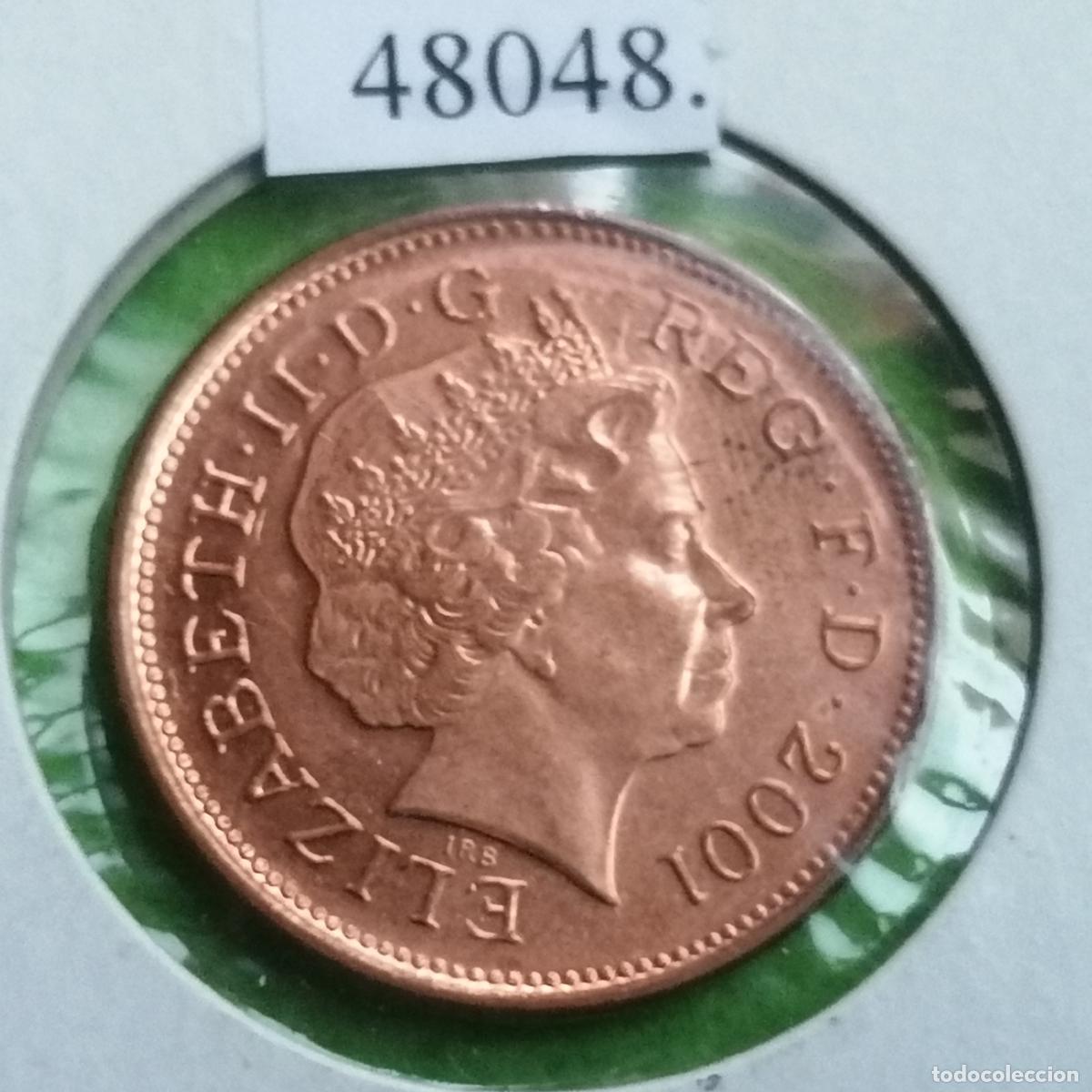 Monedas antiguas de Europa: UK, 2 peniques 2001, Gran Breta&ntilde;a, Inglaterra
