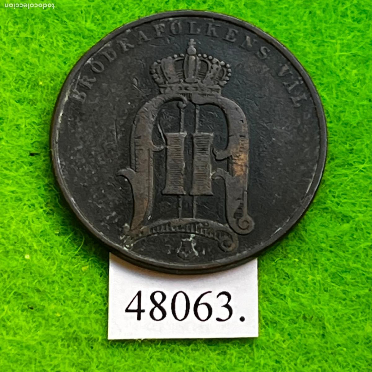 Monedas antiguas de Europa: Suecia 5 ore 1890, c&eacute;ntimos
