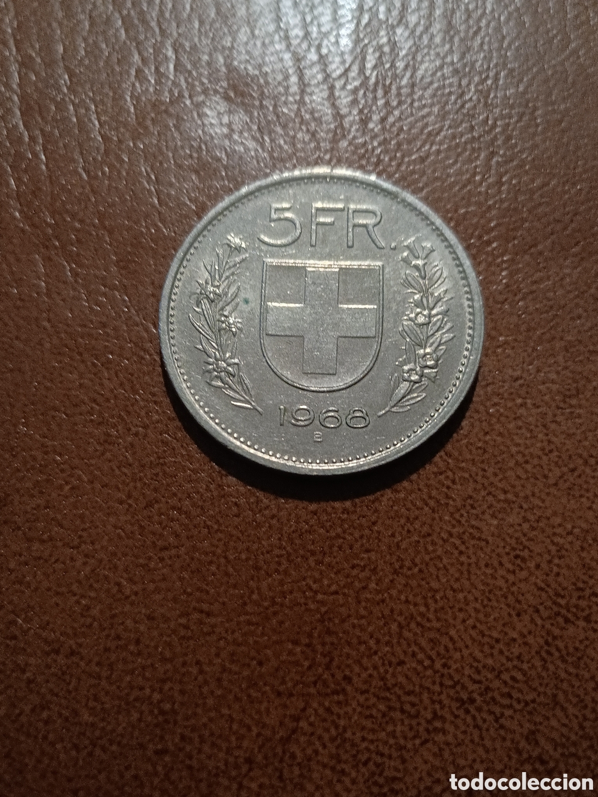 Monedas antiguas de Europa: 5 FRANCOS 1968 - SUIZA