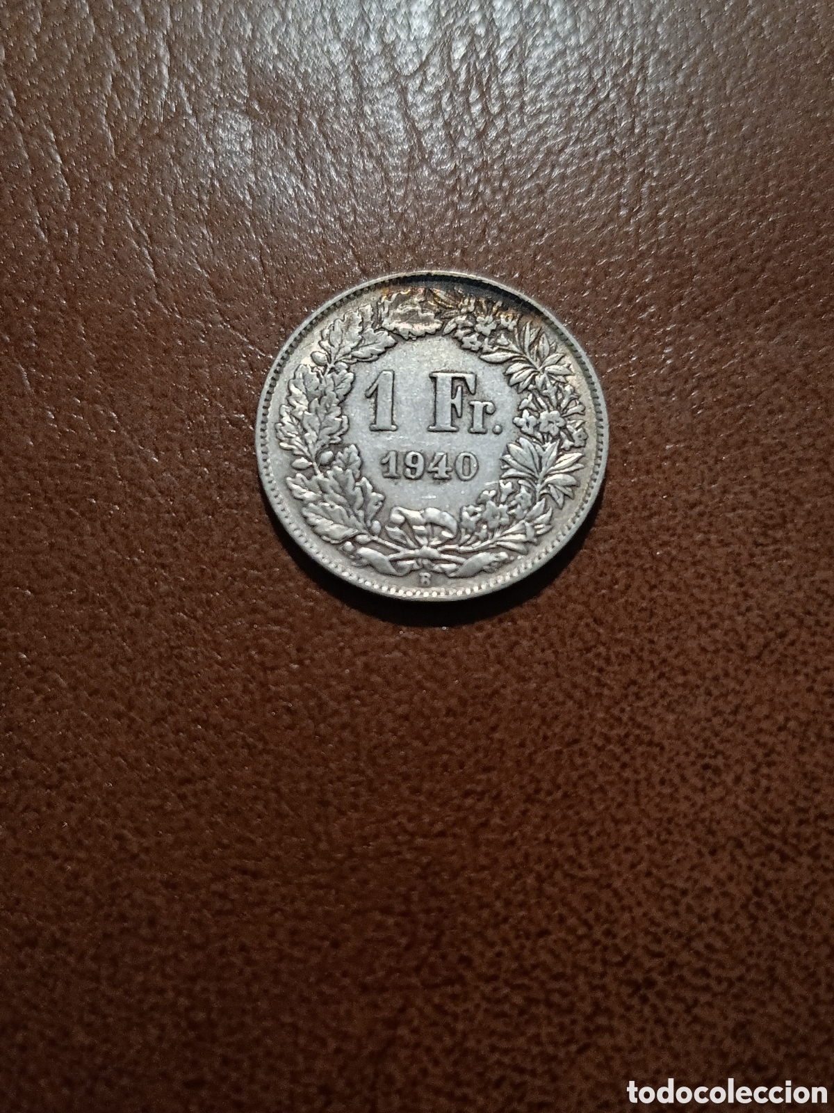 Monedas antiguas de Europa: 1 FRANCO 1940 PLATA - SUIZA