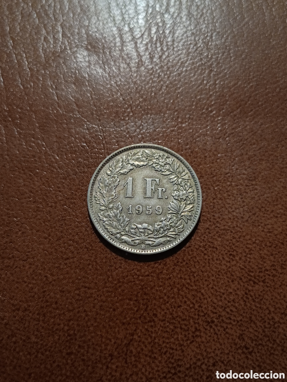 Monedas antiguas de Europa: 1 FRANCO 1959 PLATA - SUIZA
