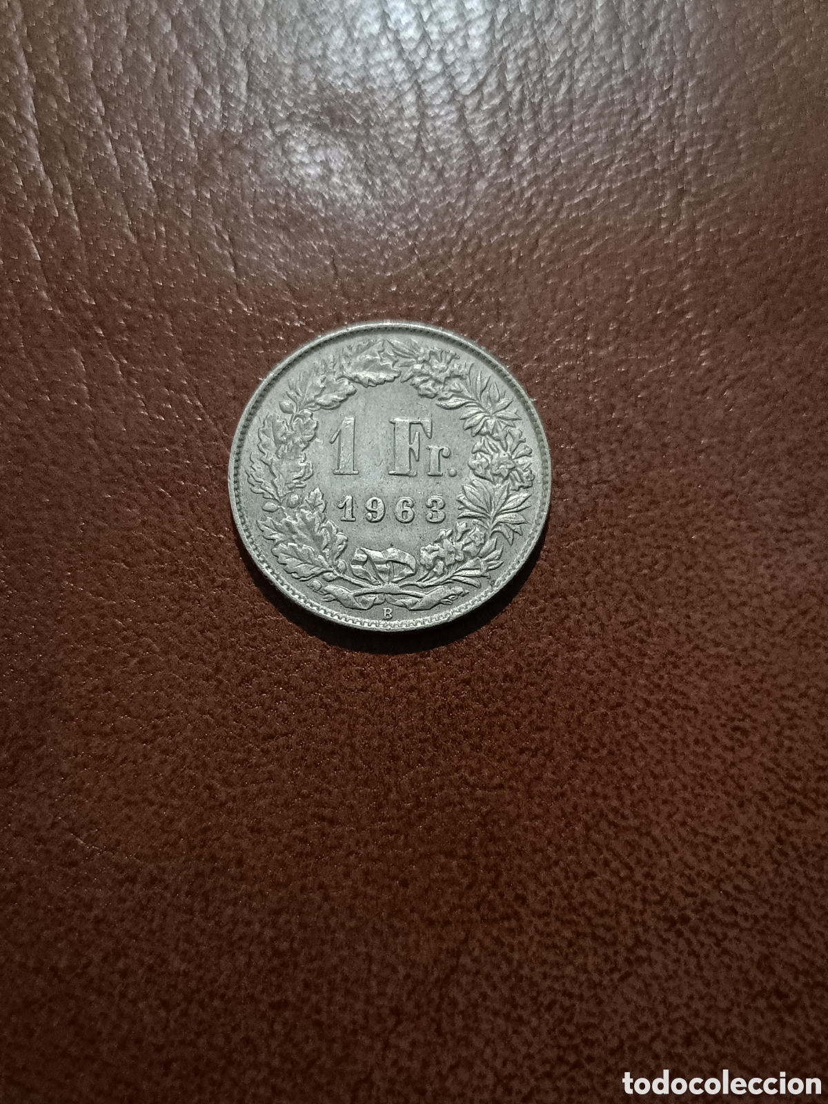 Monedas antiguas de Europa: 1 FRANCO 1963 PLATA - SUIZA