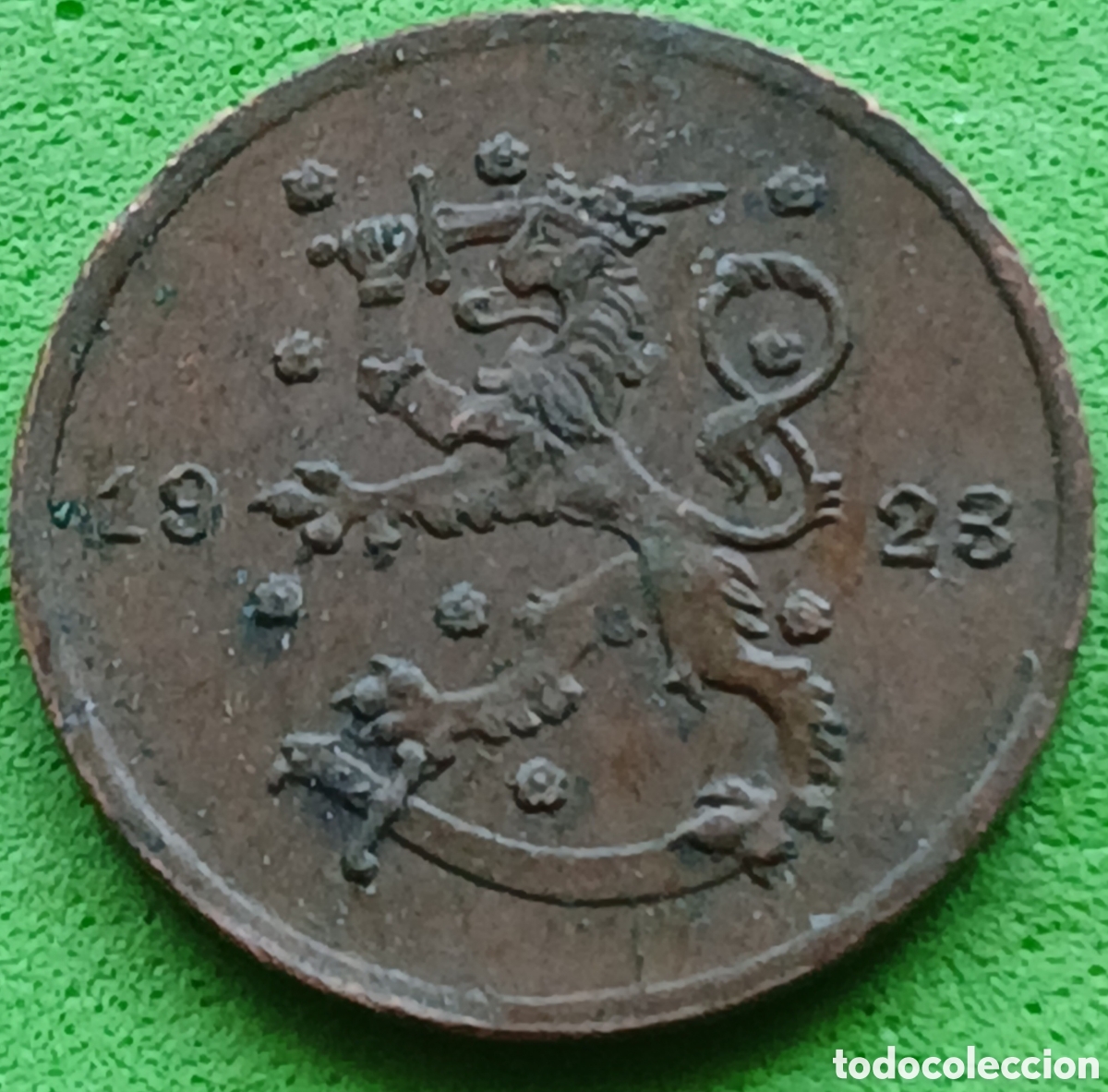 Monedas antiguas de Europa: Finlandia 1 penni 1923 km#23