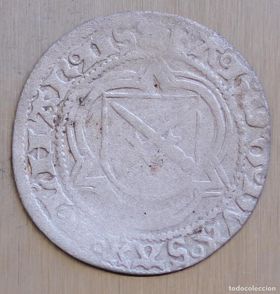 Monedas antiguas de Europa: MEDIO SCHWERTGROSCHEN 1490-1496 SAJONIA