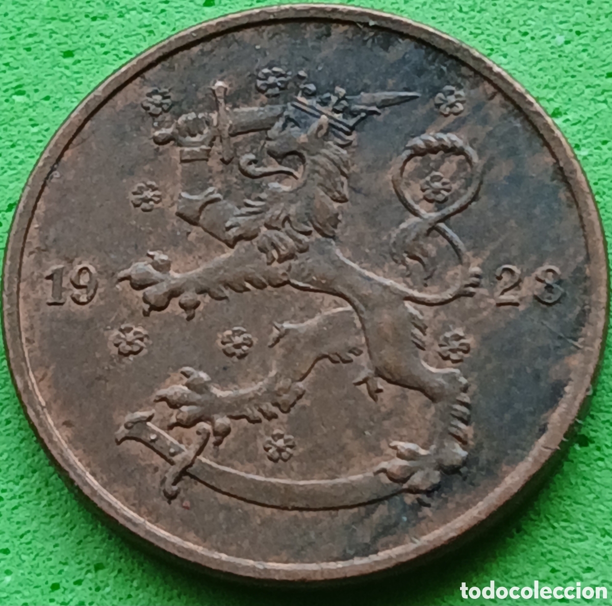 Monedas antiguas de Europa: Finlandia 5 pennia 1928 km#22