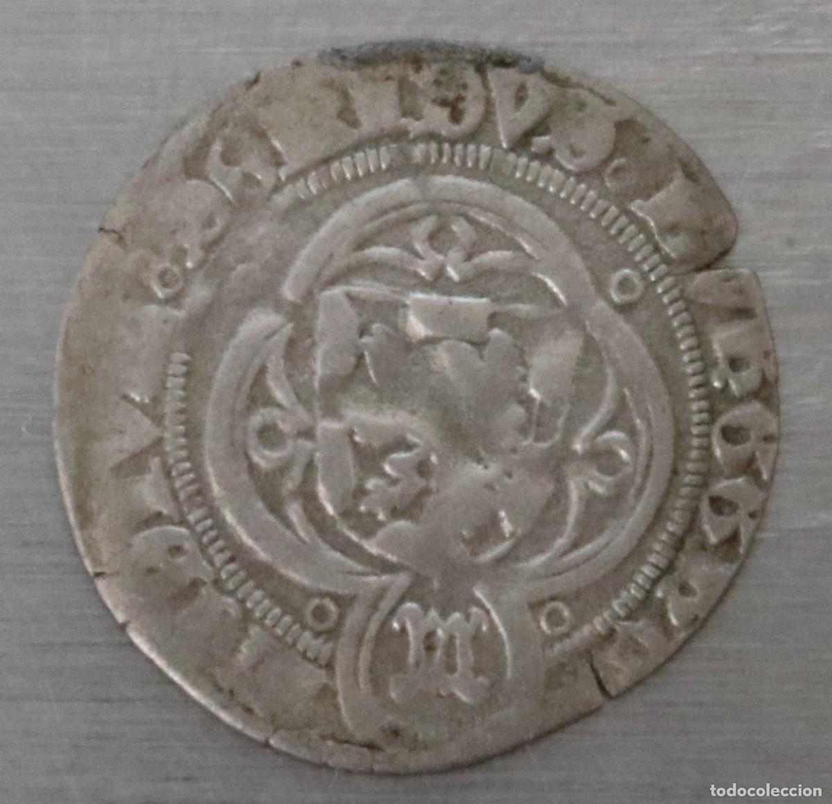Monedas antiguas de Europa: MEDIO CHELIN 1495-1510 BRANDENBURGO-ANSBACH