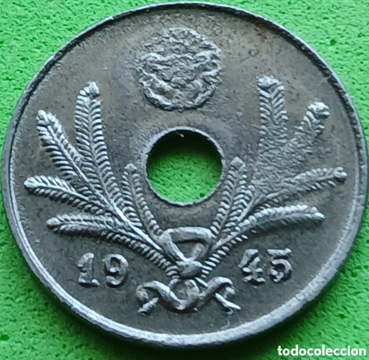 Monedas antiguas de Europa: Finlandia 10 pennia 1945 km#34 poco com&uacute;n