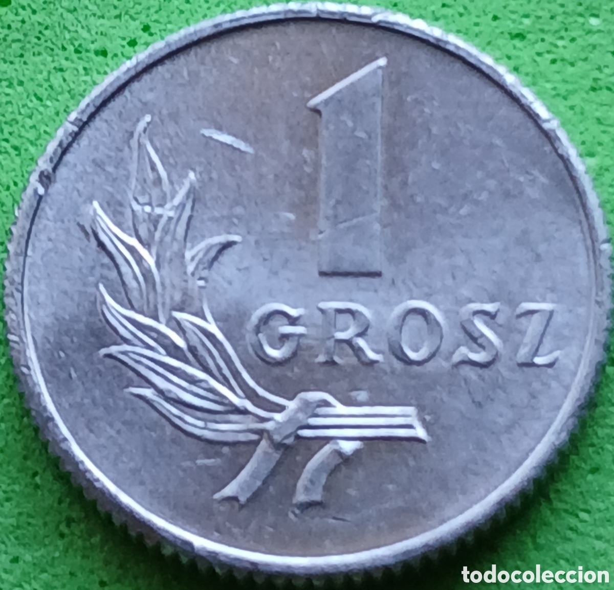 Monedas antiguas de Europa: Polonia 1 grosz 1949 Y#39