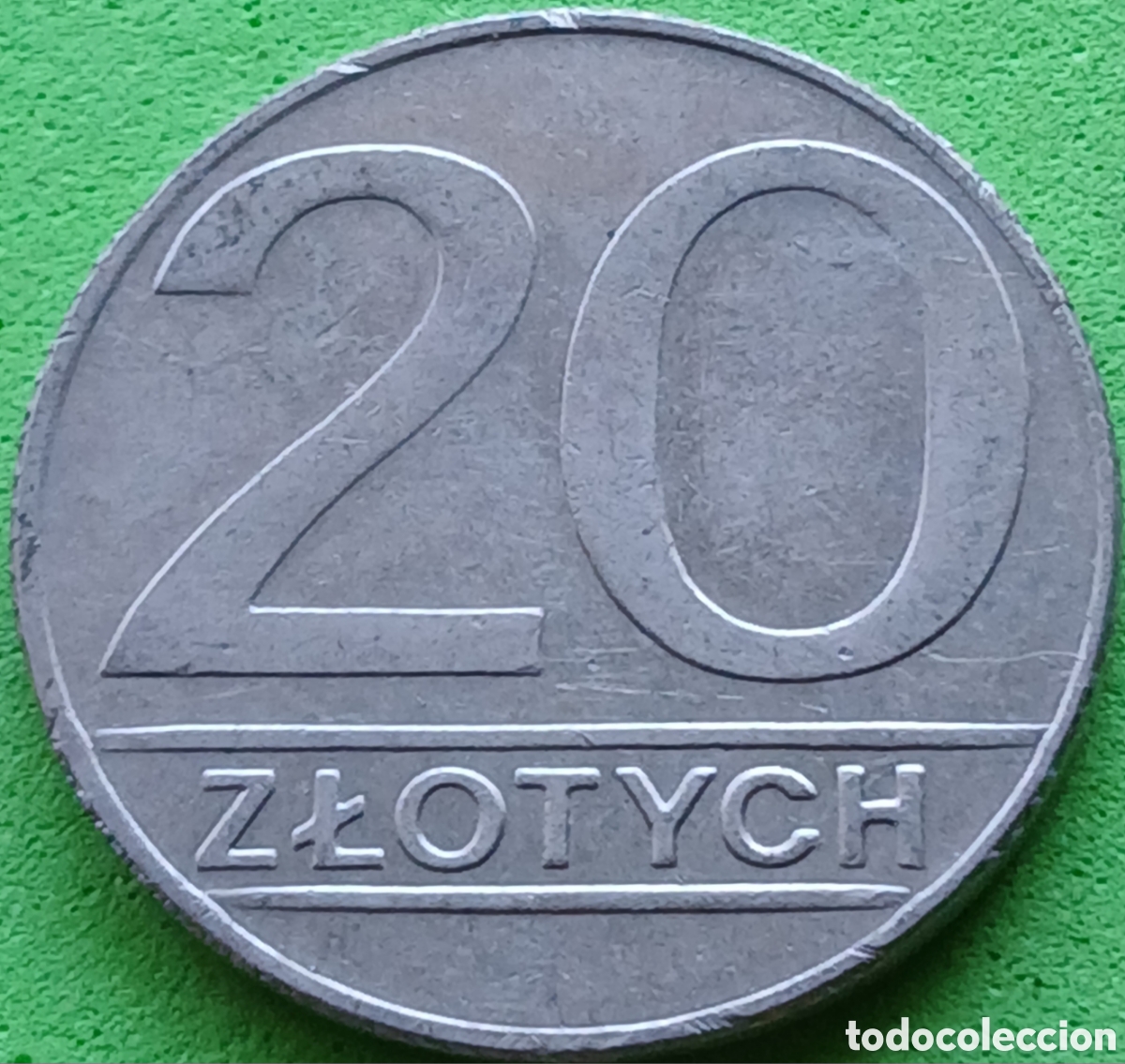 Monedas antiguas de Europa: Polonia 20 zlotych 1990 Y#153.2