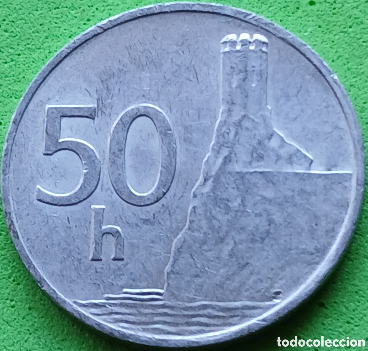 Monedas antiguas de Europa: Eslovaquia 50 halierov 1993 km#15