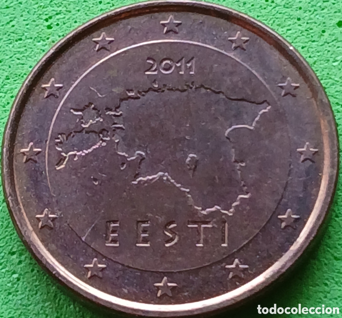 Monedas antiguas de Europa: Estonia 1 c&eacute;ntimo 2011 km#61