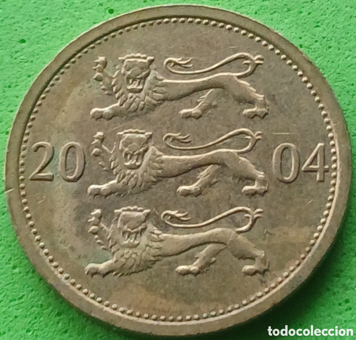 Monedas antiguas de Europa: Estonia 50 senti 2004 km#24