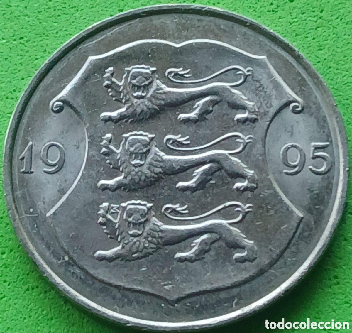 Monedas antiguas de Europa: Estonia 1 corona 1995 km#28
