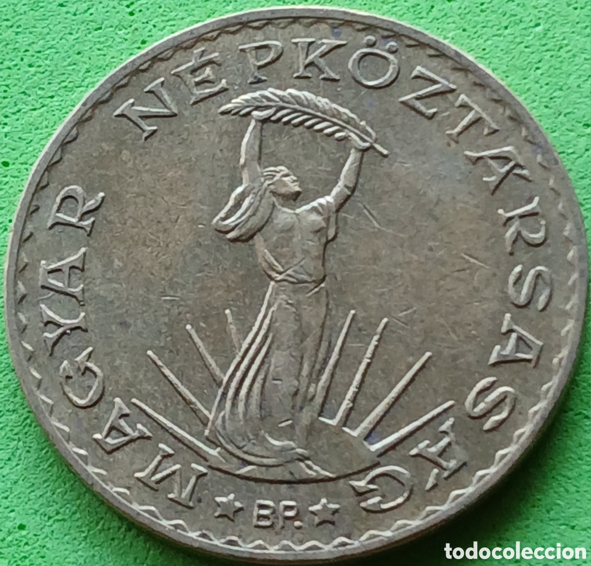Old Coins of Europe: Hungr&iacute;a 10 forint 1987 km#636