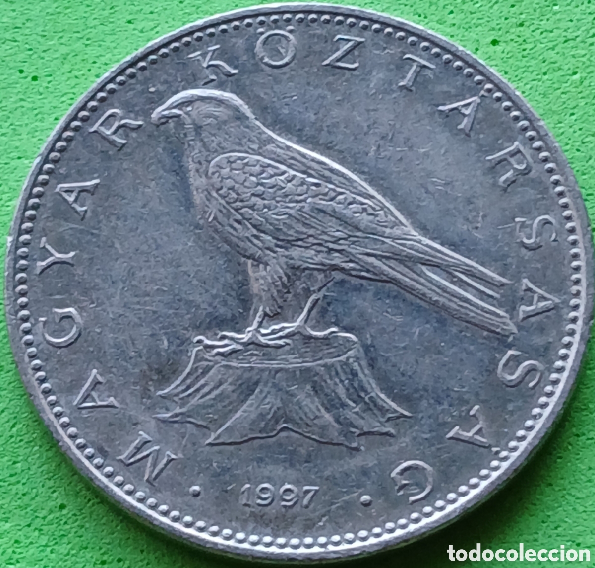 Old Coins of Europe: Hungr&iacute;a 50 forint 1997 km#697