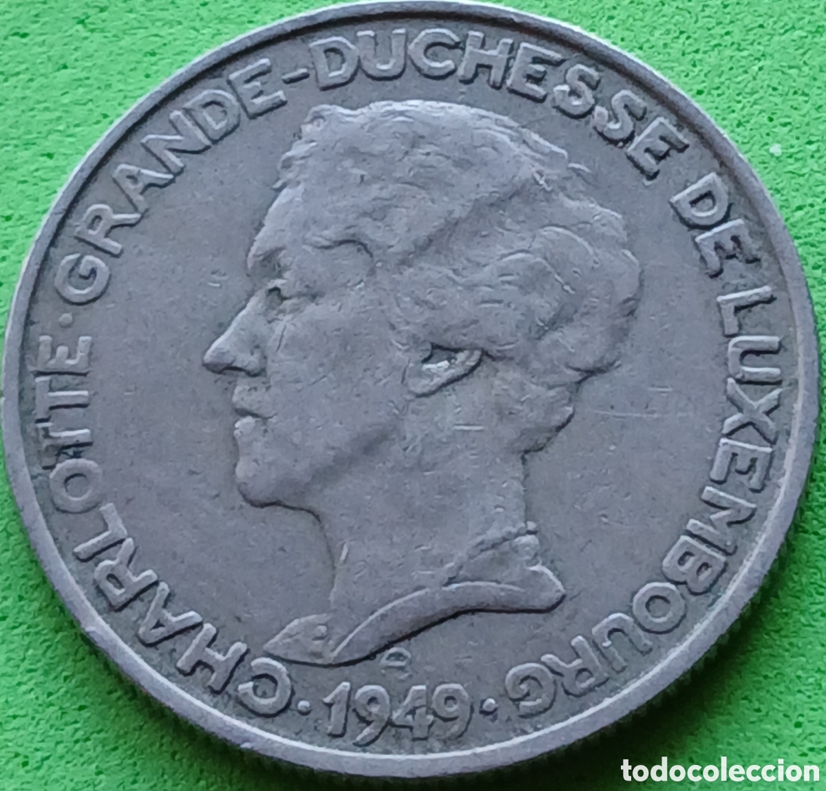 Monedas antiguas de Europa: Luxemburgo 5 francos 1949 km#50