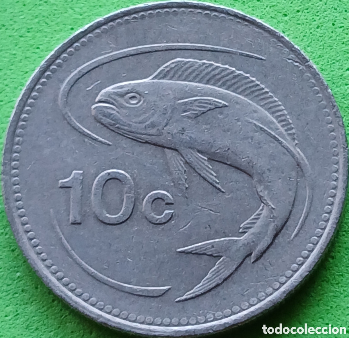 Monedas antiguas de Europa: Malta 10 cents 1992 km#96
