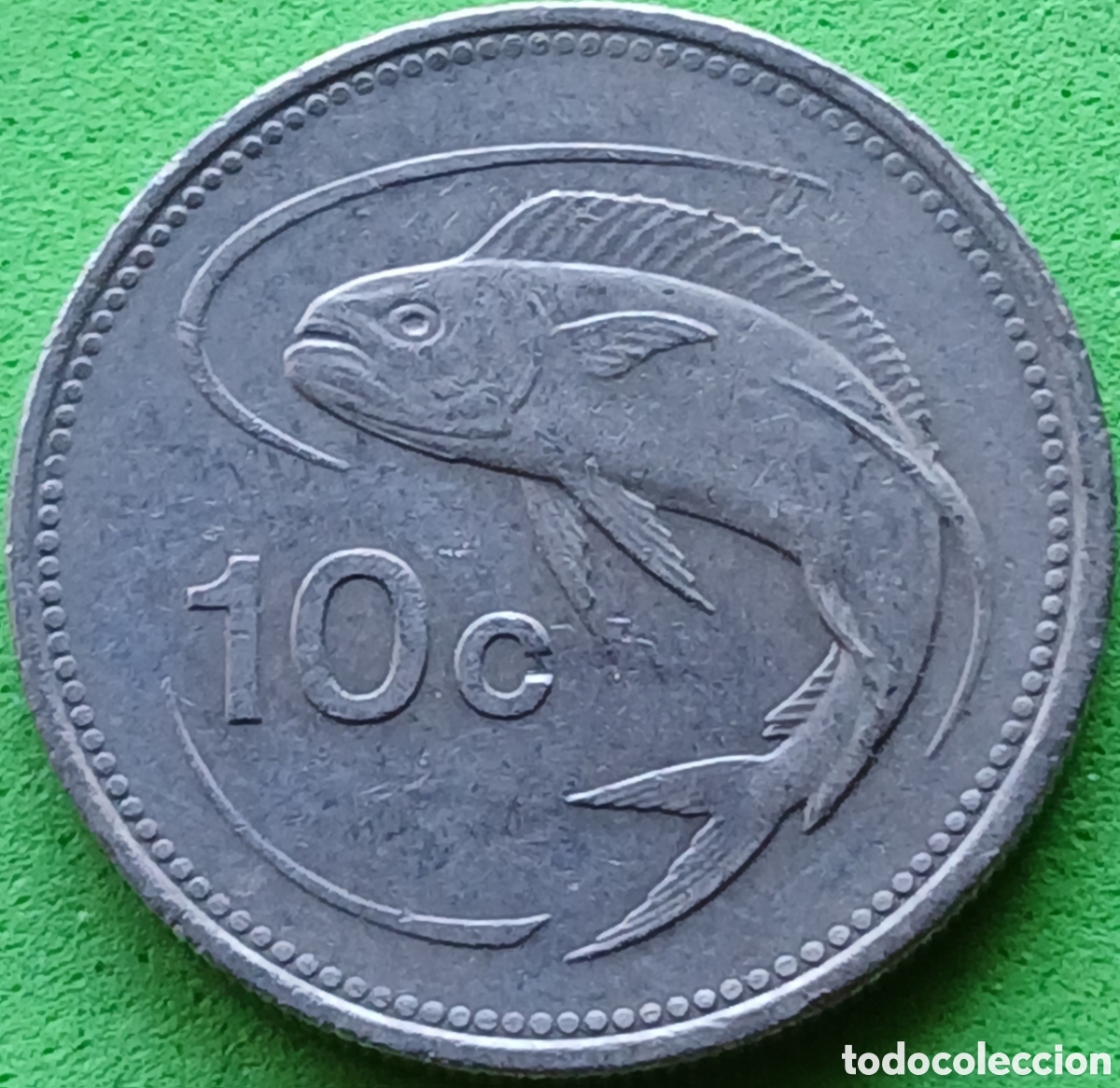 Monedas antiguas de Europa: Malta 10 cents 1998 km#96