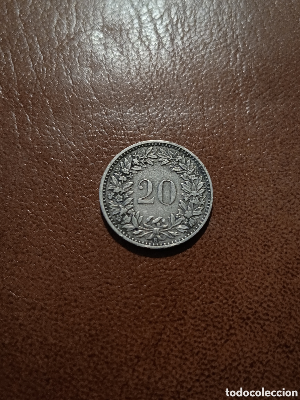Monedas antiguas de Europa: 20 RAPPEN 1881 - SUIZA