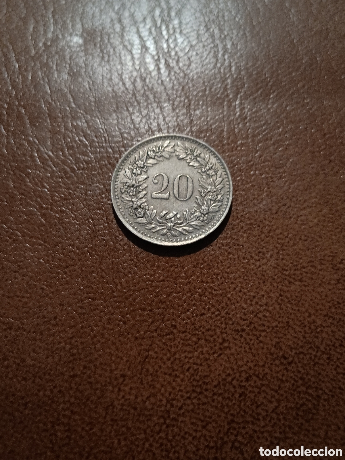 Monedas antiguas de Europa: 20 RAPPEN 1950 - SUIZA