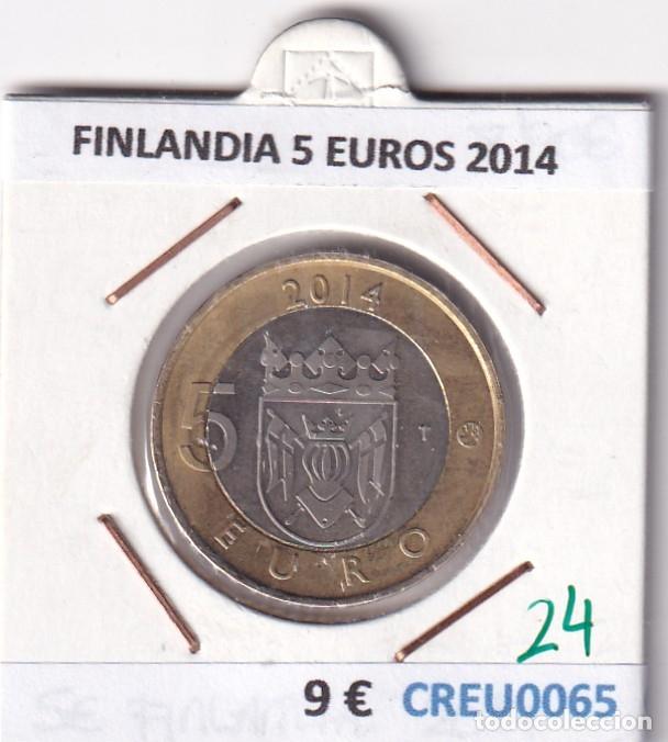 Monedas antiguas de Europa: CREU0065 MONEDA FINLANDIA 5 EUROS 2014