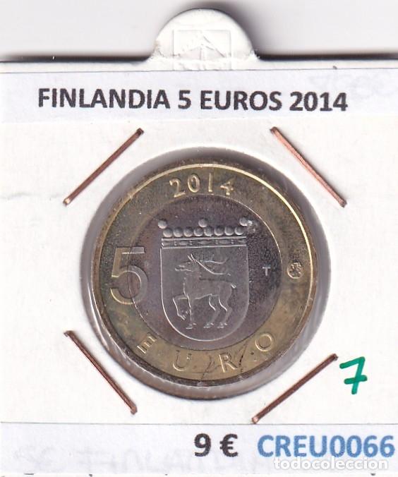 Monedas antiguas de Europa: CREU0066 MONEDA FINLANDIA 5 EUROS 2014