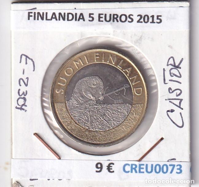 Monedas antiguas de Europa: CREU0073 MONEDA FINLANDIA 5 EUROS 2015