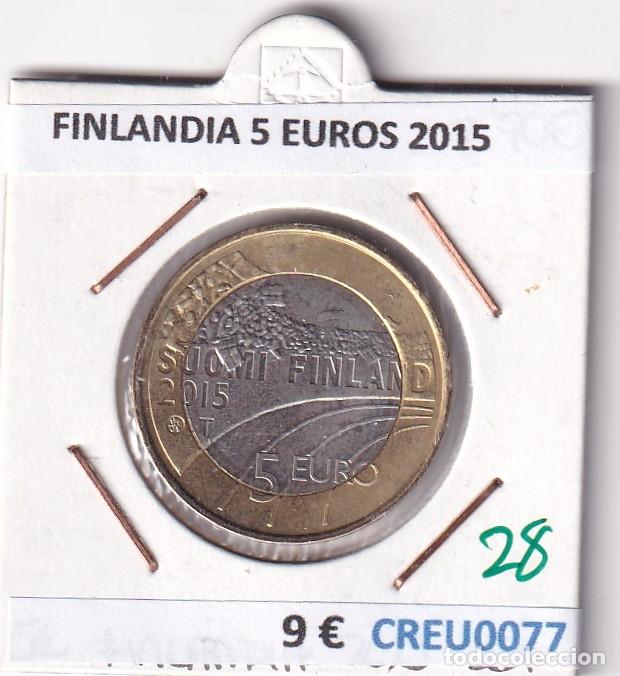 Monedas antiguas de Europa: CREU0077 MONEDA FINLANDIA 5 EUROS 2015