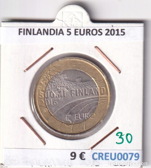 Monedas antiguas de Europa: CREU0079 MONEDA FINLANDIA 5 EUROS 2015