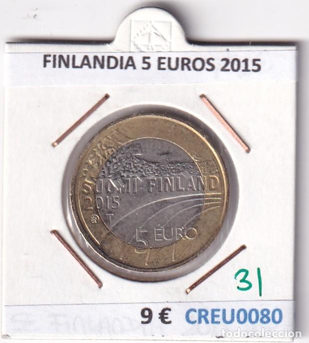 Monedas antiguas de Europa: CREU0080 MONEDA FINLANDIA 5 EUROS 2015