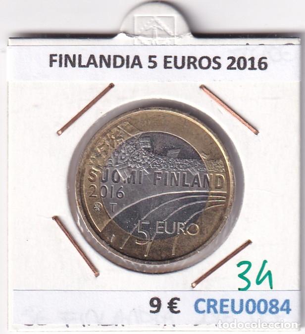 Monedas antiguas de Europa: CREU0084 MONEDA FINLANDIA 5 EUROS 2016