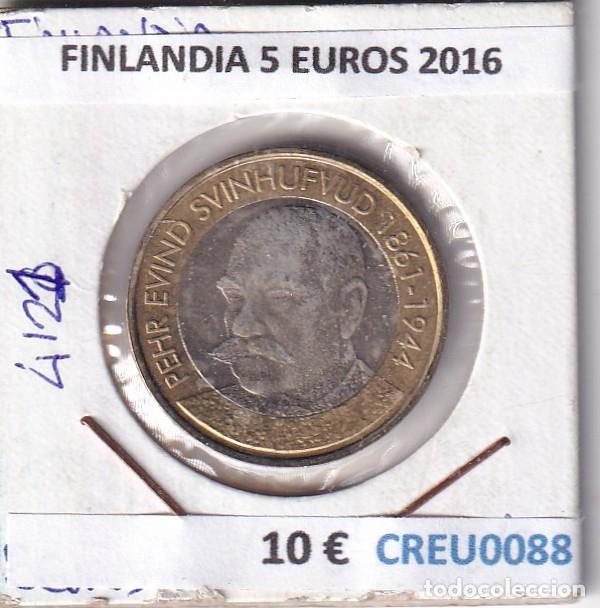Monedas antiguas de Europa: CREU0088 MONEDA FINLANDIA 5 EUROS 2016