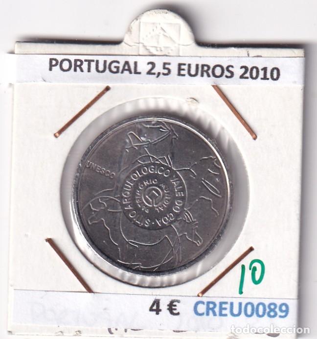 Monedas antiguas de Europa: CREU0089 MONEDA PORTUGAL 2,5 EUROS 2010